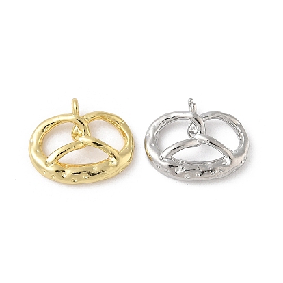 Латунь прелести, крендель, с целью перехода в кольце, долговечный, стойки покрытие, без свинца и без кадмия