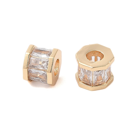 Латунные стеклянные бусины, колонка