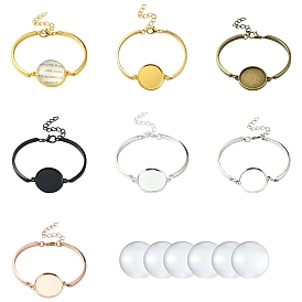 Наборы для самостоятельного изготовления ювелирных изделий из сплава с куполом