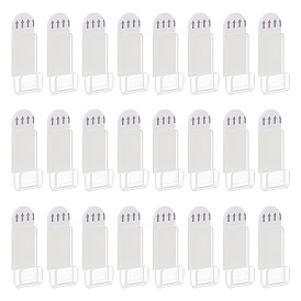 24 Support mural pour disques vinyles en acrylique sans perçage (pièce), pour la décoration murale de la maison, rectangle