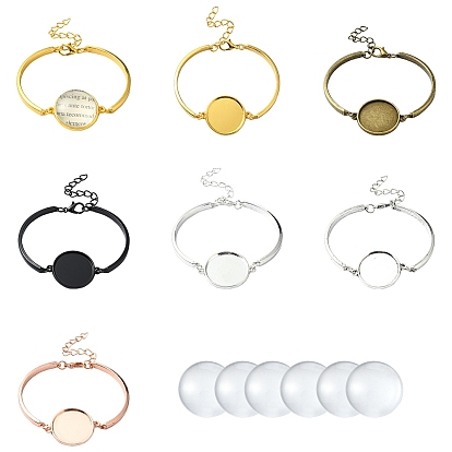 Наборы для самостоятельного изготовления ювелирных изделий из сплава с куполом