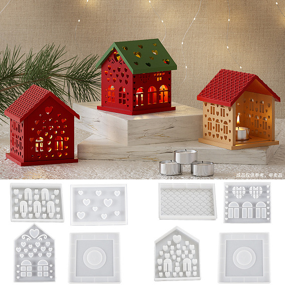 Силиконовые формы для дома, формы для подсвечников, формы для литья гипсовой смолы