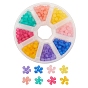 DIY Cone Beads Bracelet Making Kit, Including Cone Frosted Acrylic Beads and Elastic Stretch Thread