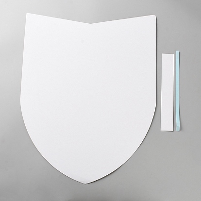 Bouclier en papier pour bricolage, peinture pour enfant