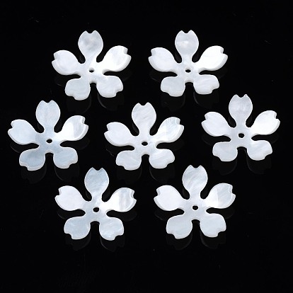 Des perles en plastique, fleur