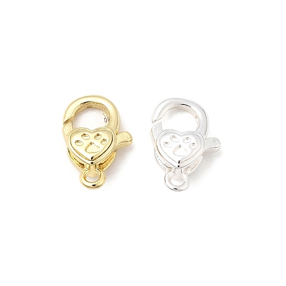 Сердце латуни омаров коготь застежками, без свинца и без кадмия, долговечный, стойки покрытие