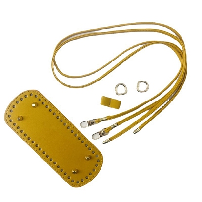 Комплекты аксессуаров для нижнего плечевого ремня из искусственной кожи ручной работы, аксессуары для замены сумок