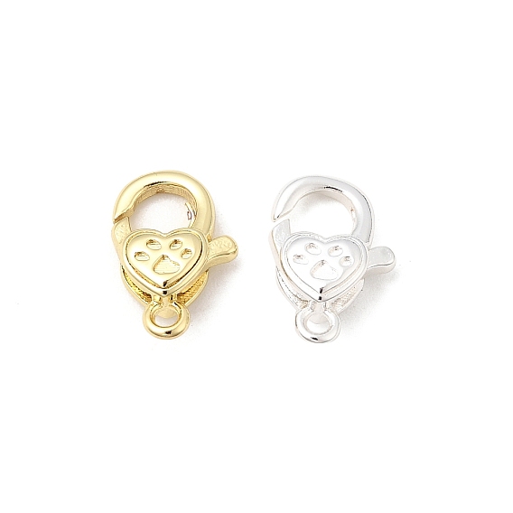 Сердце латуни омаров коготь застежками, без свинца и без кадмия, долговечный, стойки покрытие