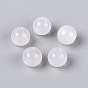 Perles en agate naturelles, lisse et rond