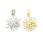 Латунные подвески с фианитами, солнечные чары, долговечный