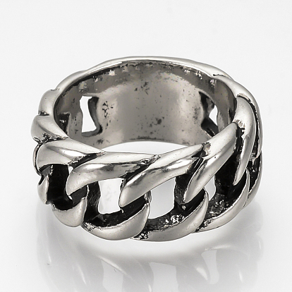 Alloy Finger Rings, Wide Band Rings, Chunky Rings