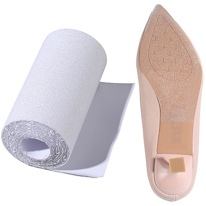 Рулон самоклеящейся защиты подошвы обуви из синтетического каучука с противоскользящей решетчатой текстурой, для высоких каблуков на открытом воздухе