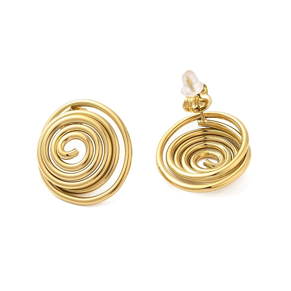 304 серьги-гвоздики из нержавеющей стали для женщин, москитная катушка