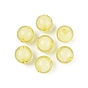 Perles acryliques transparentes, Perle en bourrelet, ronde