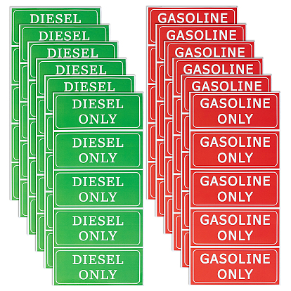 12листы 2цветные водонепроницаемые ПВХ предупреждающие наклейки, виниловые наклейки безопасности, прямоугольник со словом
