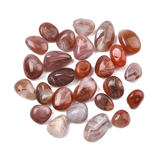 Природных бисера агат, обваленные камни, нет отверстий / незавершенного, самородки