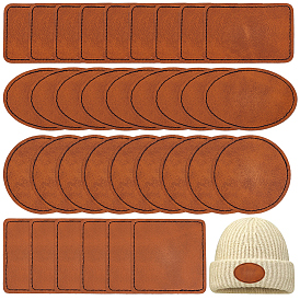 36 шт 4 стили этикетки из искусственной кожи, для джинсов своими руками, , обуви, аксессуары для шляп