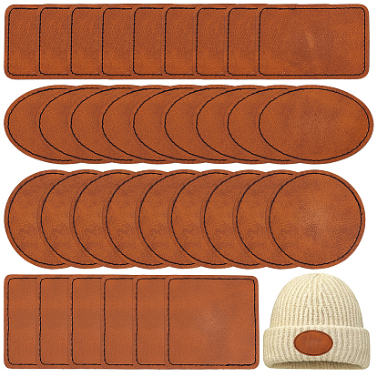 36 шт 4 стили этикетки из искусственной кожи, для джинсов своими руками, , обуви, аксессуары для шляп