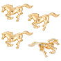 4Pcs Horse Alloy Brooch, Exquisite Lapel Pins for Men Women