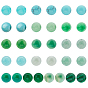 32Pcs 16 Style Natural & Synthetic Mixed Gemstone Cabochons, Half Round/Dome