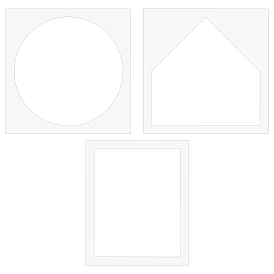 3шт 3 стили акриловые формы