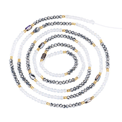 Glass Beaded Adjustable Waist Chains for Women