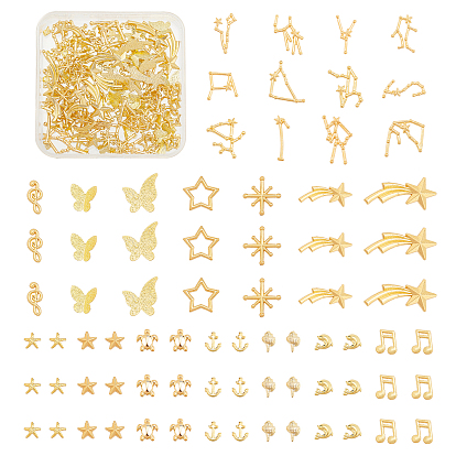 152 кабошоны из сплава шт., принадлежности для наполнения эпоксидной смолой, Для изготовления ювелирных изделий из смолы, разнообразные