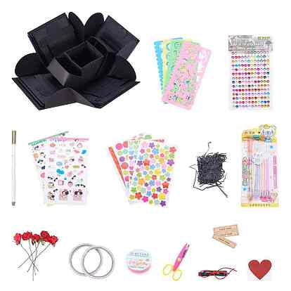 Взрывная коробка, любовь память многослойный сюрприз, Наборы музыкальных альбомов diy