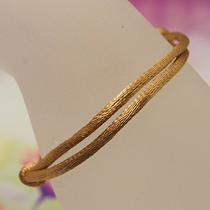 Bracelet Making, with Nylon Thread, Adjustable Diameter: 40~80mm