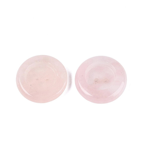 Природного розового кварца бусы, 