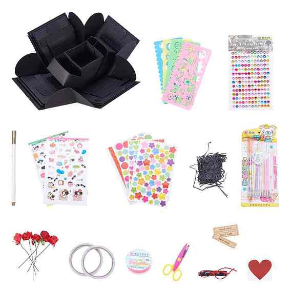 Взрывная коробка, любовь память многослойный сюрприз, Наборы музыкальных альбомов diy