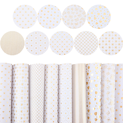 9шт. ткани из искусственной кожи, diy craft, прямоугольные