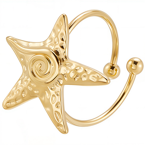 304 открытые манжеты из нержавеющей стали, морская звезда