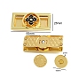Alloy Bag Buckle Locks, Purse Making Supplies