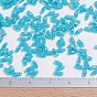 MIYUKI Quarter TILA Beads, Japanese Seed Beads, 2-Hole, Matte Transparent Colours AB