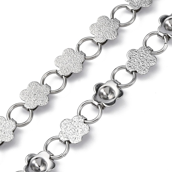 304 из нержавеющей стали цепи связи цветок, несварные, с катушкой