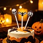 Halloween-Kuchenaufsatz aus Holz, Cupcake-Picker, Halloween-Party-Dessertdekorationen