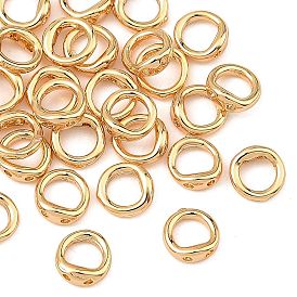Connecteurs de breloques en laiton shegrace, Bracelet collier boucle d'extrémité protecteur de fil, sans cadmium et sans plomb et sans nickel