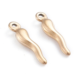 Ионное покрытие (ip) 304 подвески из нержавеющей стали, рог изобилия / итальянский рог корничелло