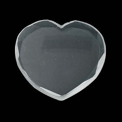 K9 Glass Cabochons, Heart