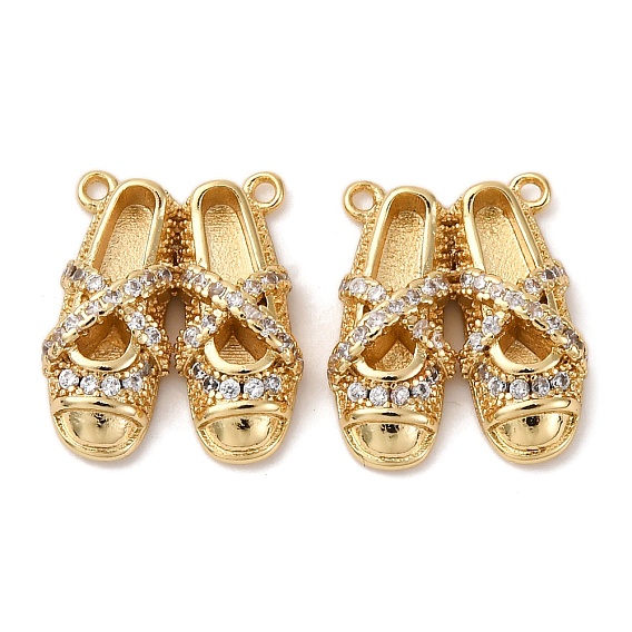 Латунные микро проложить кубического циркония подвески, обуви, долговечный, без кадмия и без свинца, стойки покрытие