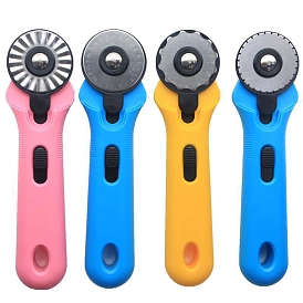Handheld Portable Rotary Roller Cutter, Cutting Tool, for Crafting, Sewing, Quilting, Patchworking