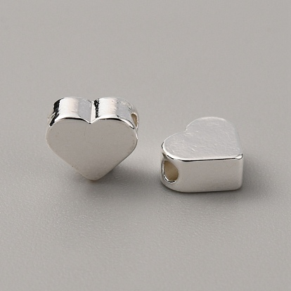 Perles en laiton, cœur