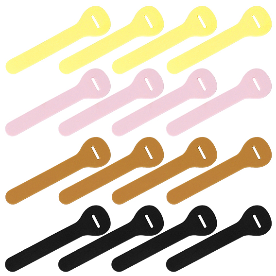 24 шт. 4 цвета ПВХ застежки-молнии