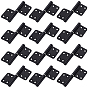 12 петли для подъемной двери из алюминиевого сплава, Съемная петля со штифтом и колпачками для дверей и шкафов.