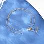 1MM Brass Ball Chain Necklaces for Women, Nickel Free