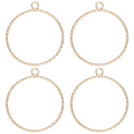 20 латунные подвески шт., кольцо, без никеля 