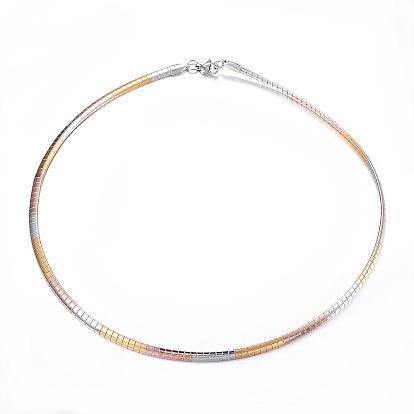 304 Stainless Steel Necklaces, Herringbone Chains