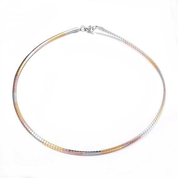 304 Stainless Steel Necklaces, Herringbone Chains
