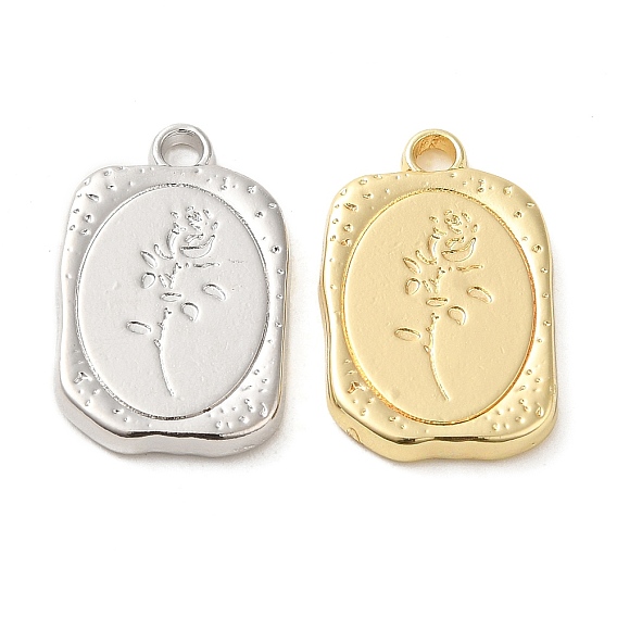 Подвески из сплава , прямоугольные